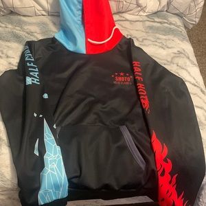 shoto todoroki my hero academia hoodie size M